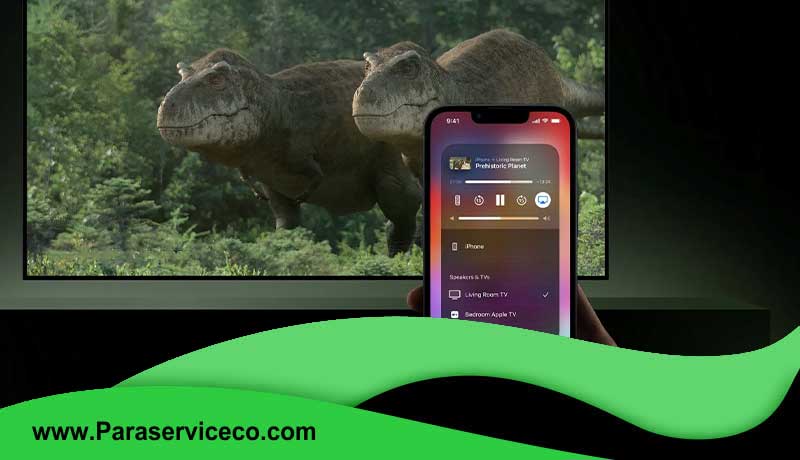 وصل کردن آیفون به تلویزیون سامسونگ